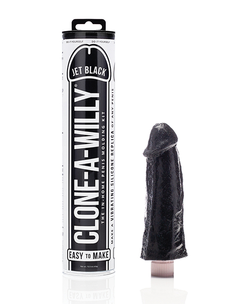 Thumbnail for Clone-A-Willy Kit Vibrating - Jet Black