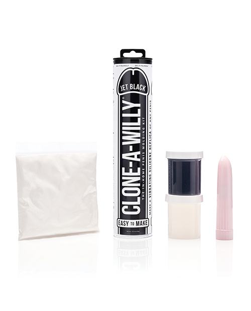 Thumbnail for Clone-A-Willy Kit Vibrating - Jet Black