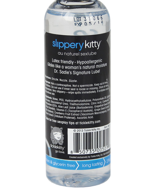 Thumbnail for Dr Sadie&apos;s Signature Slippery Kitty - 2 oz Au Natural