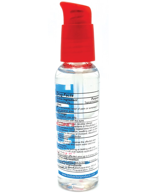 Thumbnail for Anal Glide Extra Anal Lubricant & Desensitizer - 2 oz Pump Bottle