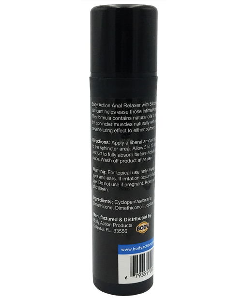 Thumbnail for Body Action Anal Relaxer - 1.7 oz Pump Bottle