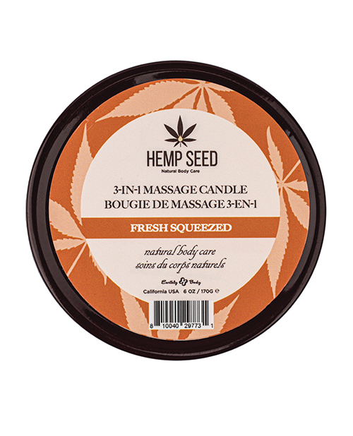 Thumbnail for Earthly Body Summer 2025 3 in 1Massage Candle - 6 oz Fresh Squeezed