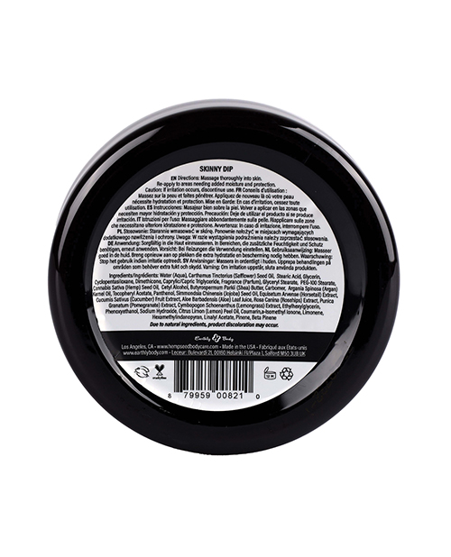 Thumbnail for Earthly Body Hemp Seed Skin Butter - 8 oz Jar Skinny Dip