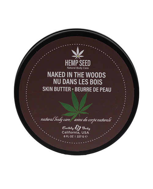 Thumbnail for Earthly Body Hemp Seed Skin Butter - 8 oz Jar Naked in the Woods