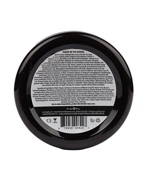 Thumbnail for Earthly Body Hemp Seed Skin Butter - 8 oz Jar Naked in the Woods