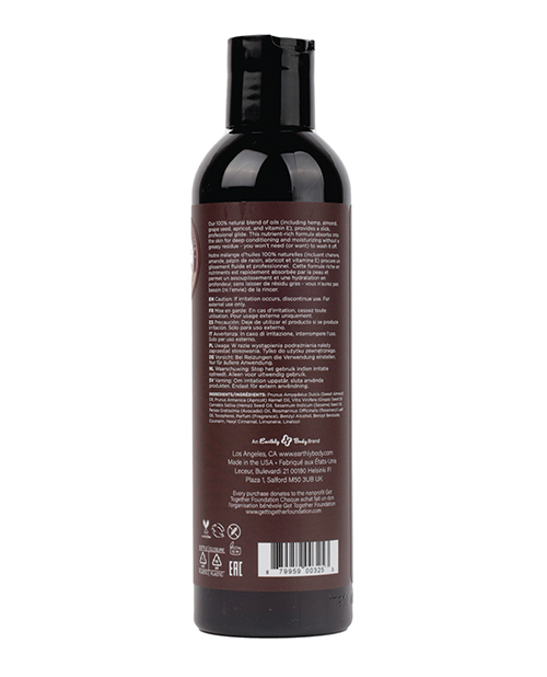 Thumbnail for Earthly Body Massage &amp; Body Oil - 8 oz Moroccan Nights
