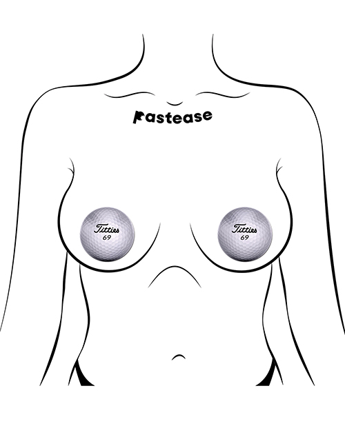 Thumbnail for Pastease Titties Golf Ball - Black/White O/S