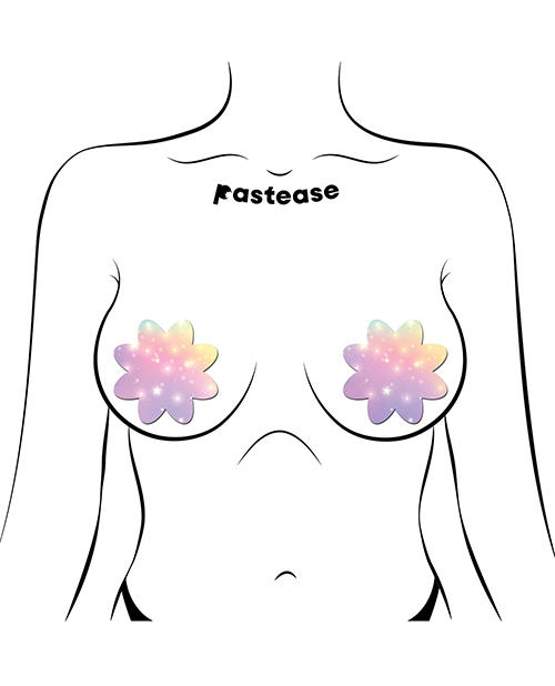 Thumbnail for Pastease Dreamy Pastel Celestial Stars Petal - Multi-Color O/S