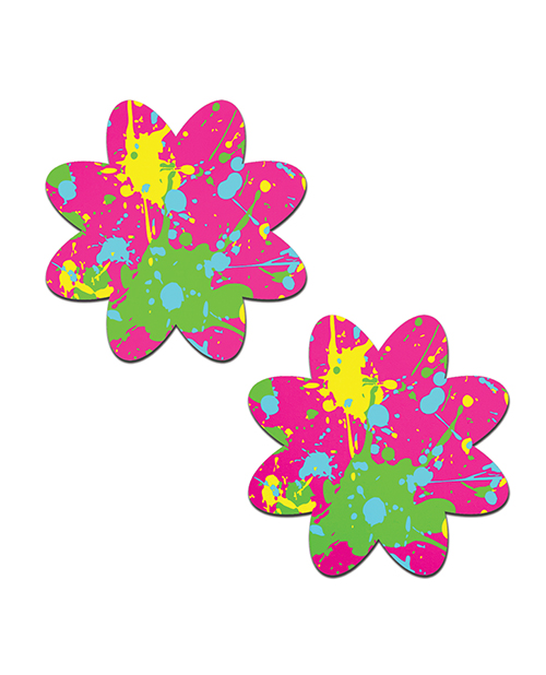 Thumbnail for Pastease Neon Graffiti Paint Splatter - Pink O/S