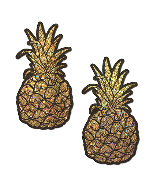 Thumbnail for Pastease Premium Glitter Pineapple - Gold O/S