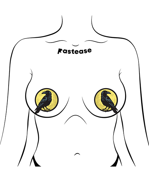 Thumbnail for Pastease Raven &amp; Full Moon - Black/Yellow O/S