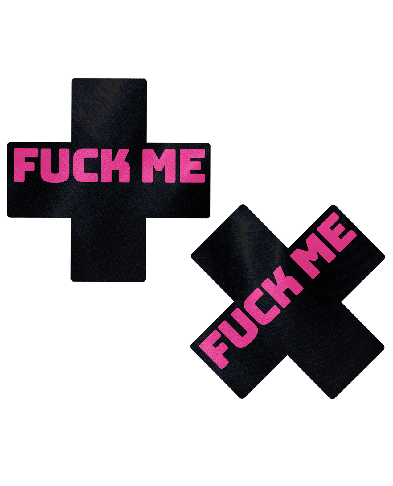 Thumbnail for Pastease Fuck Me Plus - Black/Pink O/S