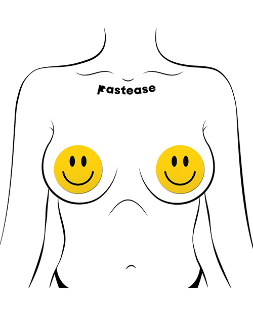 Thumbnail for Pastease Premium Smiley Face - Yellow O/S