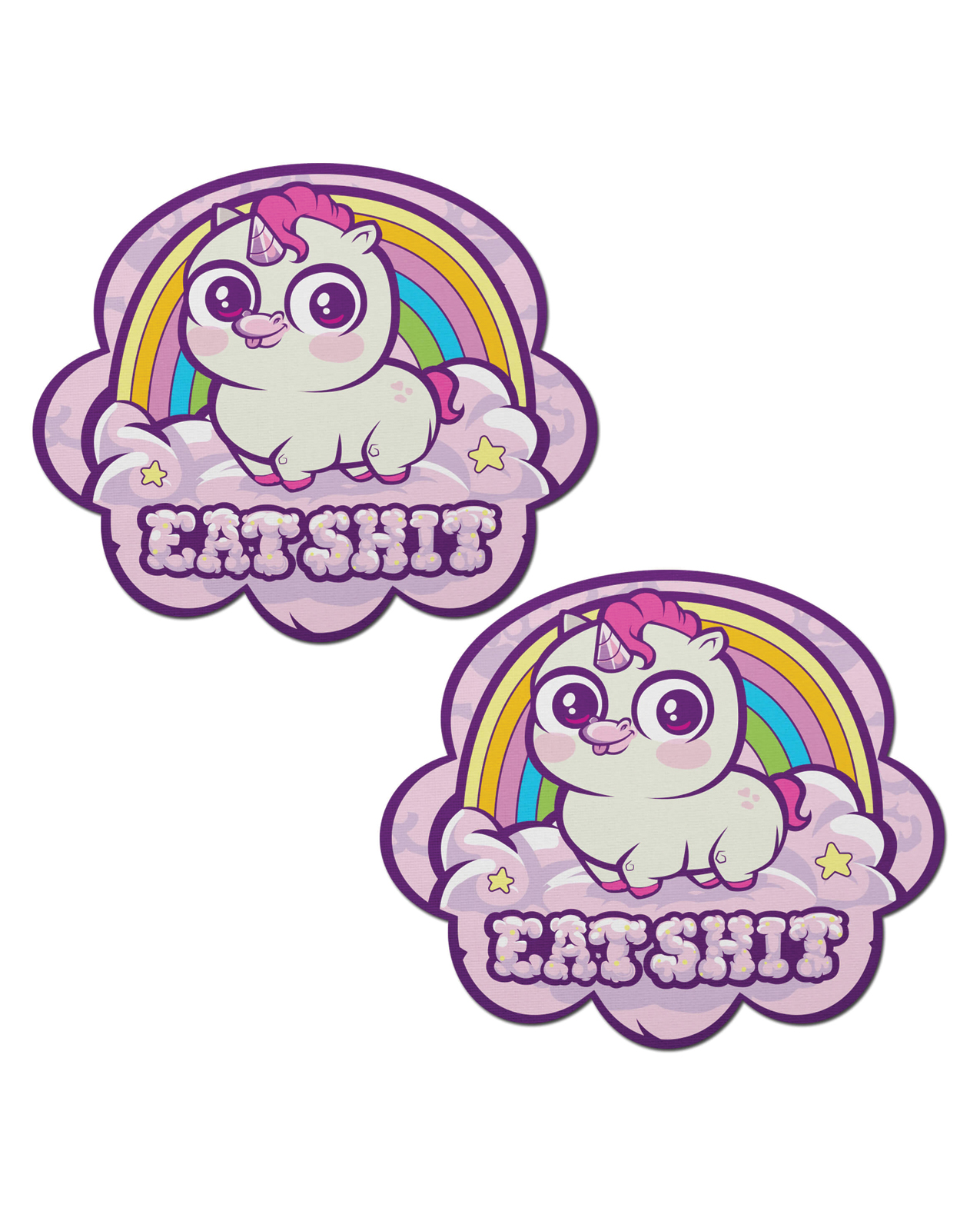 Thumbnail for Pastease Scummy Bears Eat Shit Cloud - Rainbow O/S