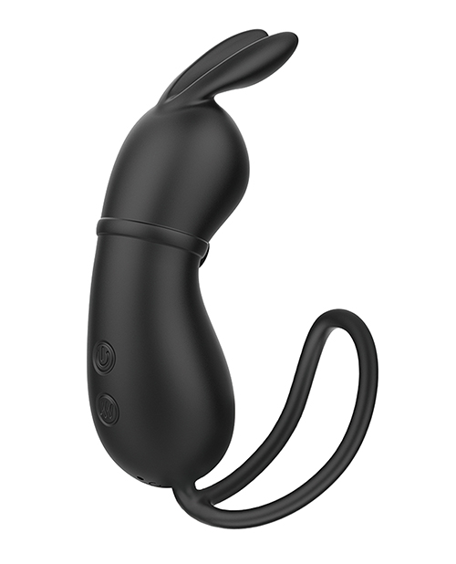 Thumbnail for Pretty Love Rosalie Tethered Clit Stimulator - Black
