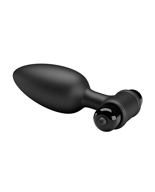 Thumbnail for Pretty Love Vibrating Butt Plug II - Black