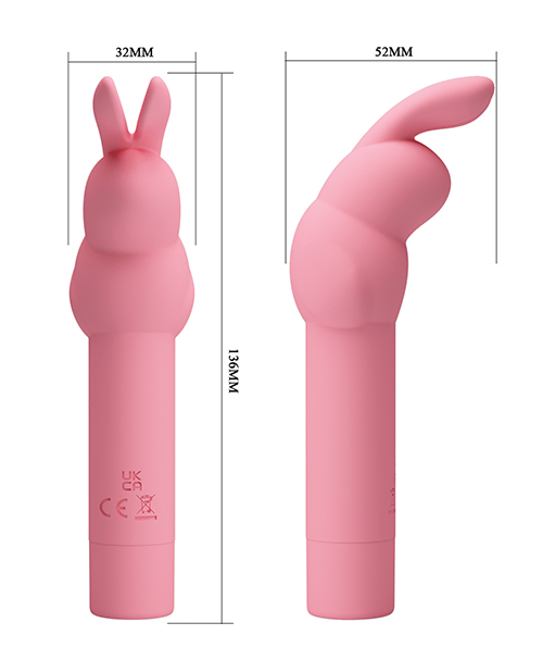 Thumbnail for Pretty Love Gerardo Bunny Vibrator - Pink