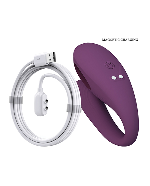 Thumbnail for Pretty Love Aari Thumping Dual Vibrator - Purple