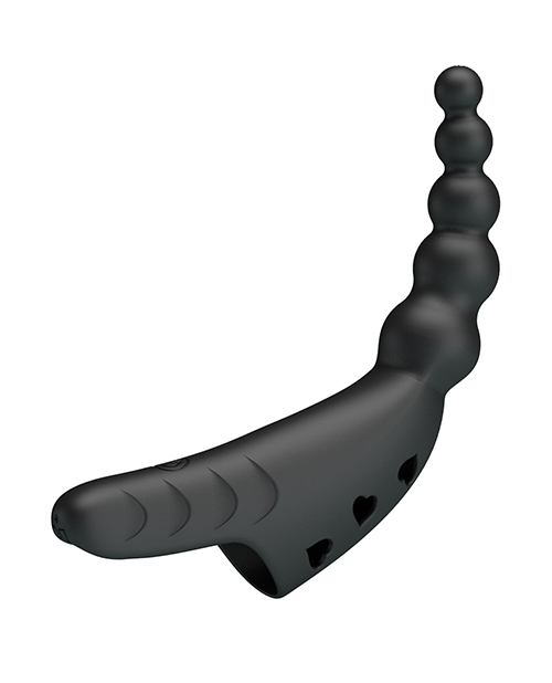 Thumbnail for Pretty Love Jordin Beaded Finger Vibe - Black