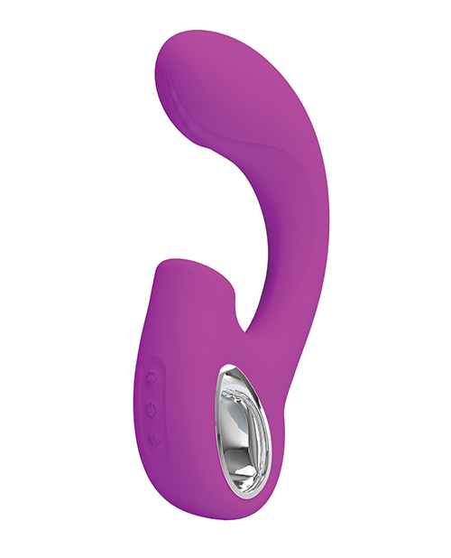 Thumbnail for Pretty Love Sibel Tapping Rabbit G Vibrator - Fuchsia