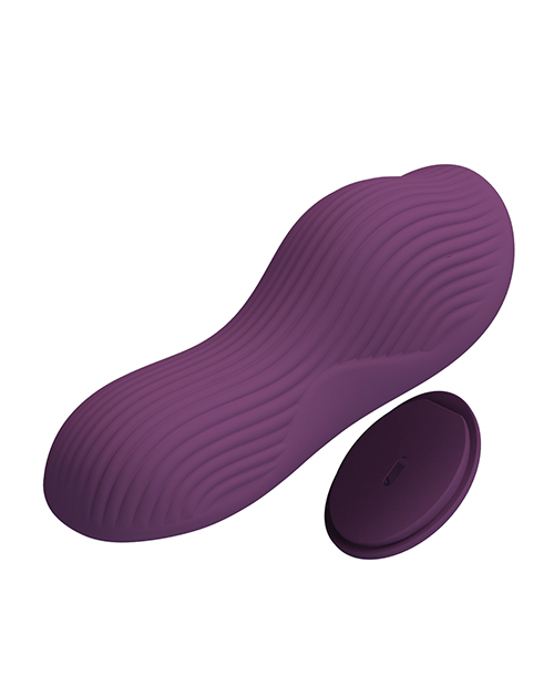 Thumbnail for Pretty Love Mane Magnetic App-Controlled Panty Vibe - Purple
