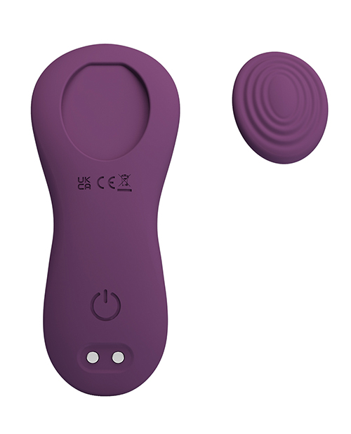 Thumbnail for Pretty Love Mane Magnetic App-Controlled Panty Vibe - Purple