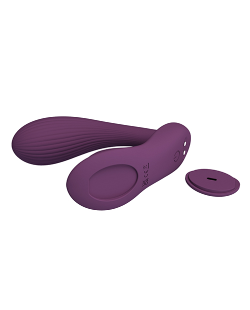 Thumbnail for Pretty Love Franz Magnetic App-Controlled Panty Vibe - Purple