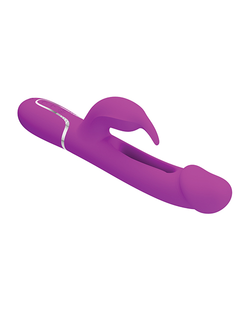 Thumbnail for Pretty Love Twinkled Tenderness Kampas Flicking Rabbit - Fuchsia