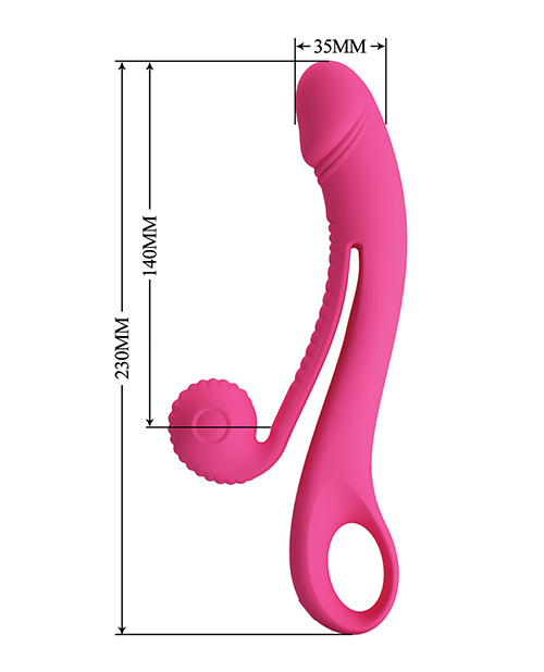 Thumbnail for Pretty Love Romance Beau Snail Rabbit - Hot Pink