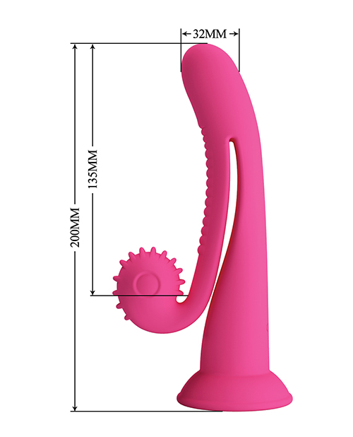 Thumbnail for Pretty Love Romance Selma Snail Rabbit - Hot Pink