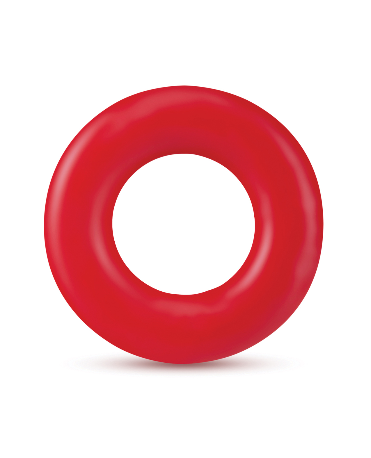 Thumbnail for Blush Stay Hard Donut Rings - Red Pack of 2