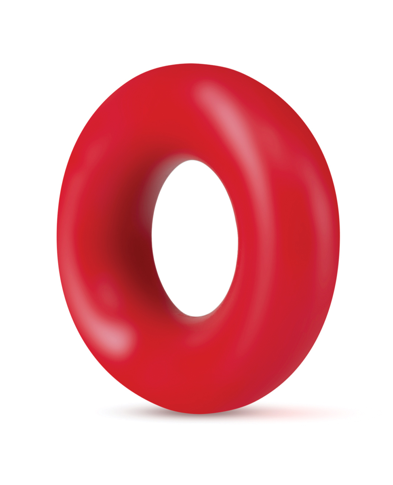 Thumbnail for Blush Stay Hard Donut Rings - Red Pack of 2