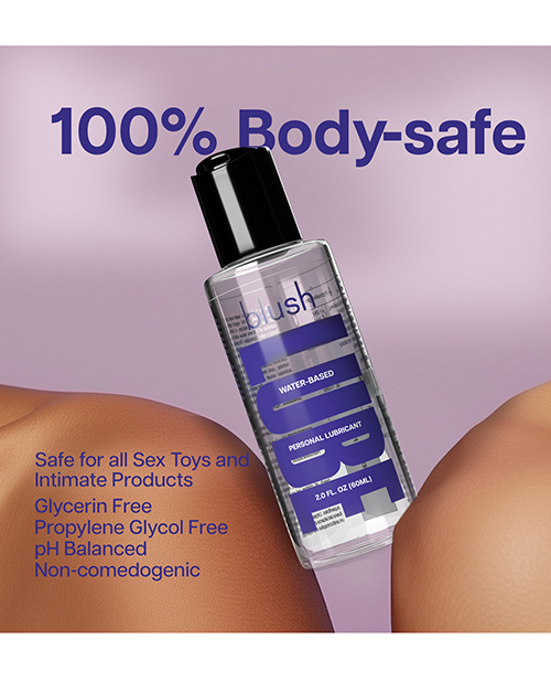 Thumbnail for Blush Water Based Lube - 2 oz