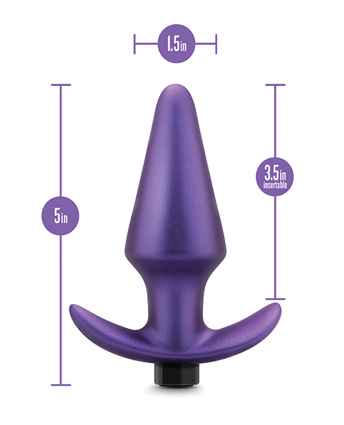 Thumbnail for Blush Anal Adventures Matrix Interstellar Plug - Astro Violet