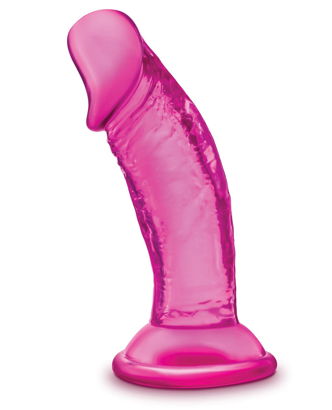 Thumbnail for Blush B Yours Sweet n Small 4" Dildo w/Suction Cup - Pink