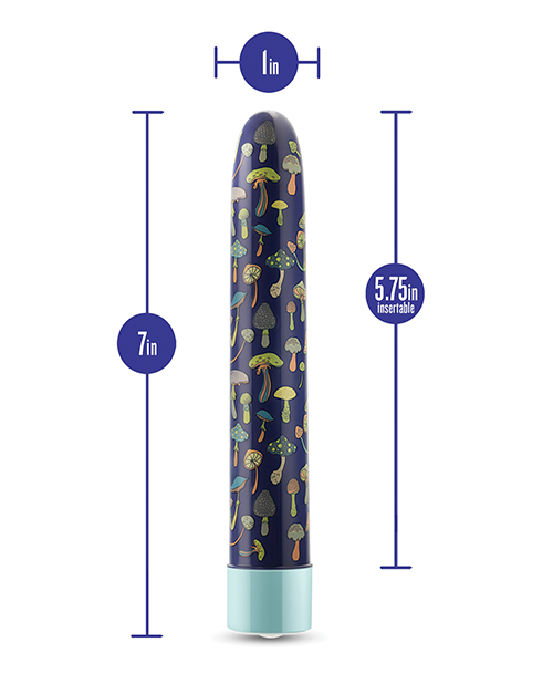Thumbnail for Blush Limited Addiction Dreamscape 7&quot; Rechargeable Vibe - Blue