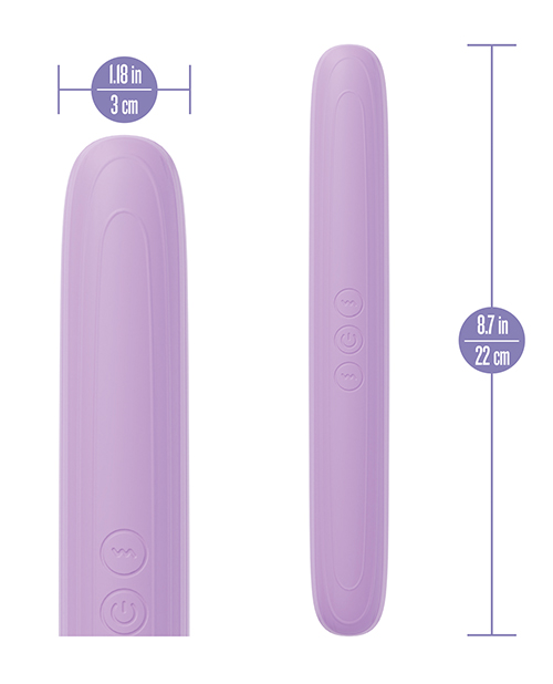 Thumbnail for Play With Me Double Ended Vibrator - Purple