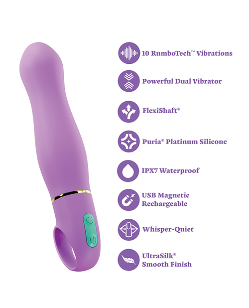 Thumbnail for Aria - Exciting AF 2.0 - Rechargeable Vibe - Indigo
