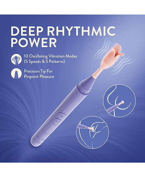 Thumbnail for Blush Juno Oscillating Wand - Purple