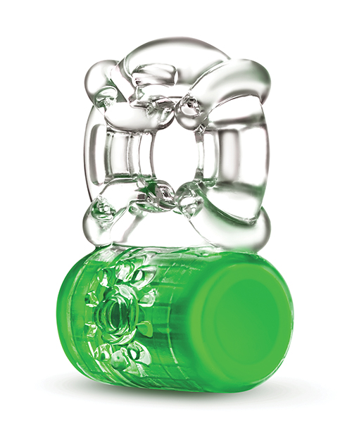 Thumbnail for Blush Play With Me - Pleaser Rechargeable C-Ring - Neon Green