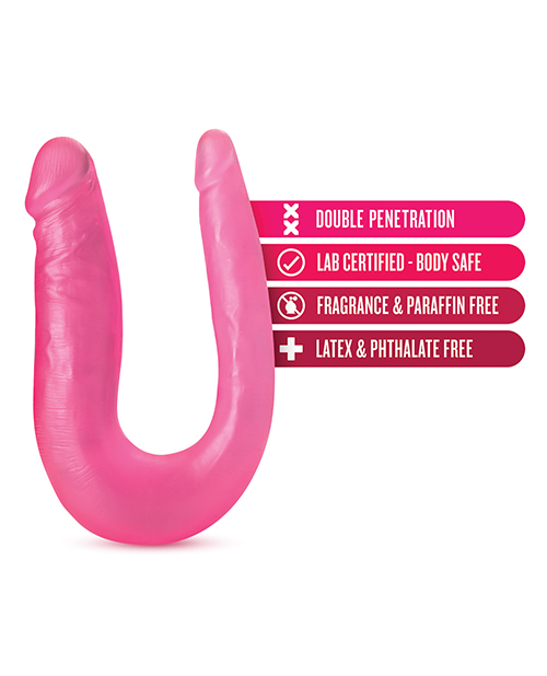 Thumbnail for Blush B Yours Sweet Double Dildo - Pink