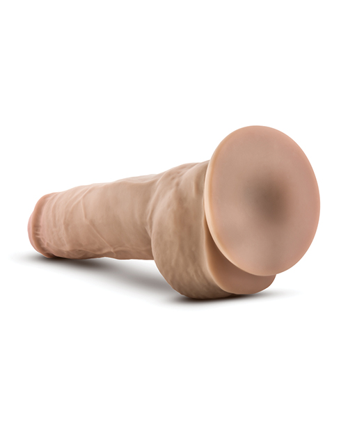 Thumbnail for Blush Au Naturel 10&quot; Big Boy Realistic Dildo w/Balls - Vanilla