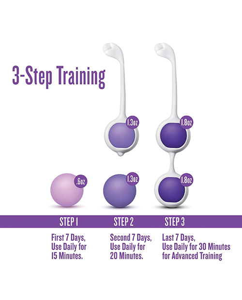 Thumbnail for Blush Wellness Kegel Training Kit - Purple