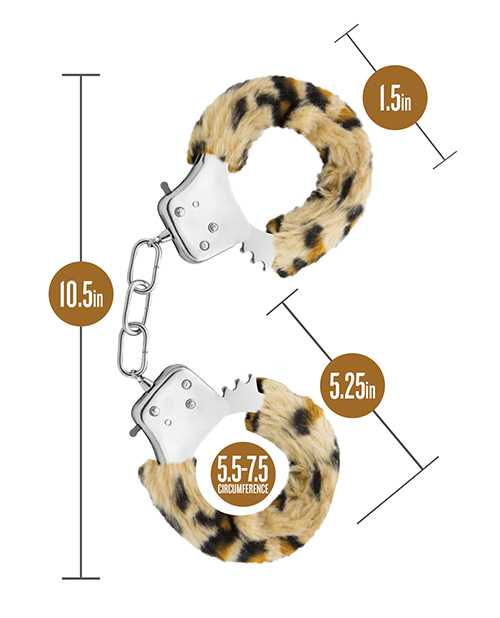 Thumbnail for Temptasia Beginner Cuffs - Leopard