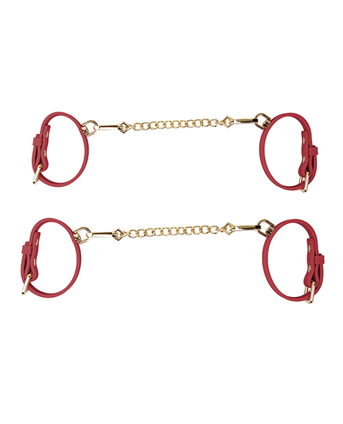 Thumbnail for Blush Temptasia Ardor Wrist &amp; Ankle Restraints - Red