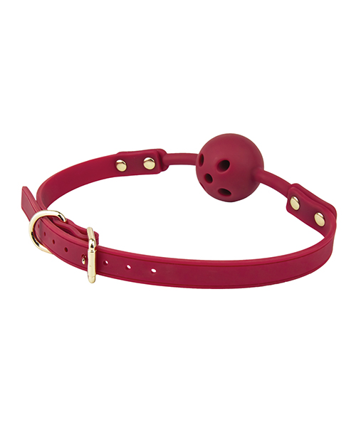 Thumbnail for Blush Temptasia Ardor Ball Gag - Red