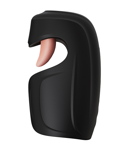 Thumbnail for Blush M For Men - Lickety Split - Vibrating Penis Head Stimulator - Black