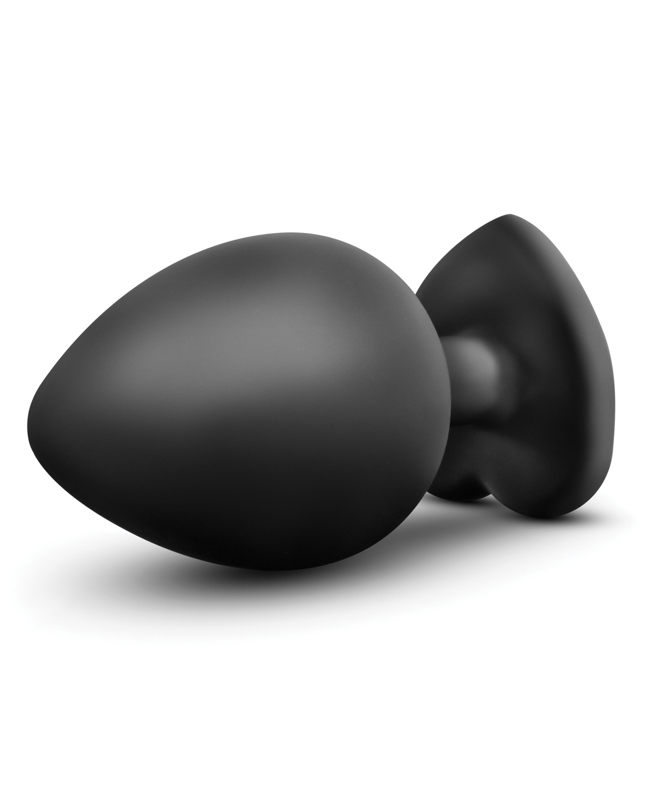 Thumbnail for Blush Temptasia Bling Plug w/Gem Large - Black