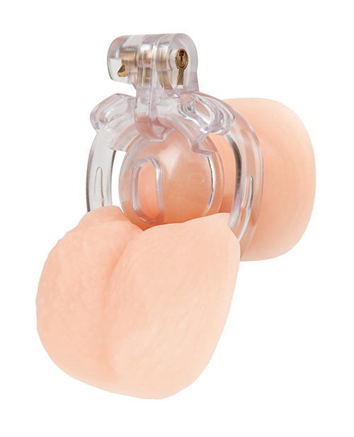 Thumbnail for Acrylic See Thru Mini Cock Micro Chastity Cage