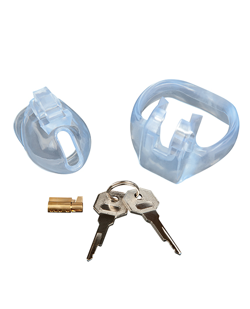 Thumbnail for Small Dick Acrylic Mini Chastity Cage